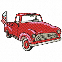 Pickup Truck Embroidery Design 2 Pickup Truck Embroidery Design 2